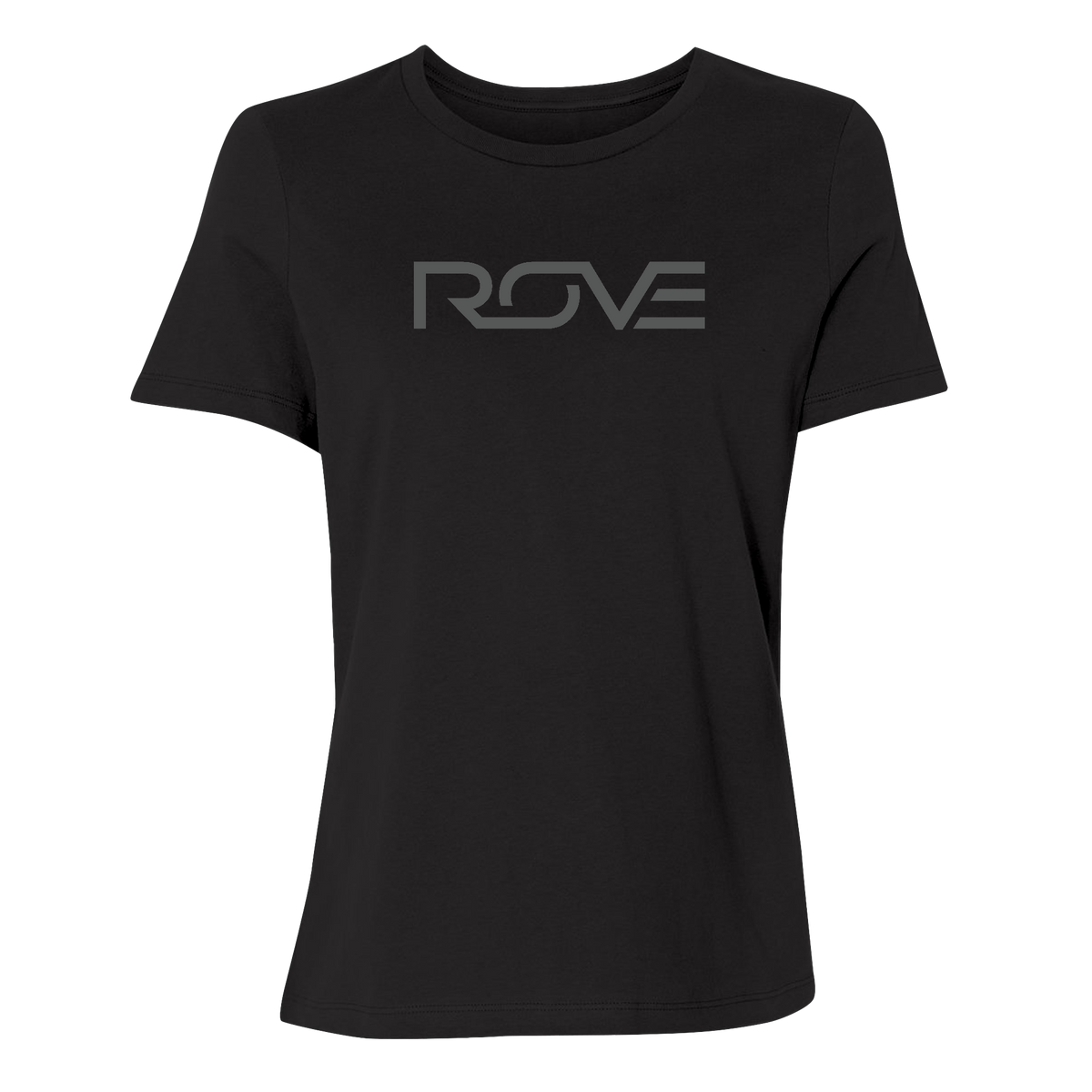 Rove | Rove // Solid Logo (Grey) - 8 in Relaxed Jersey Tee | Womens