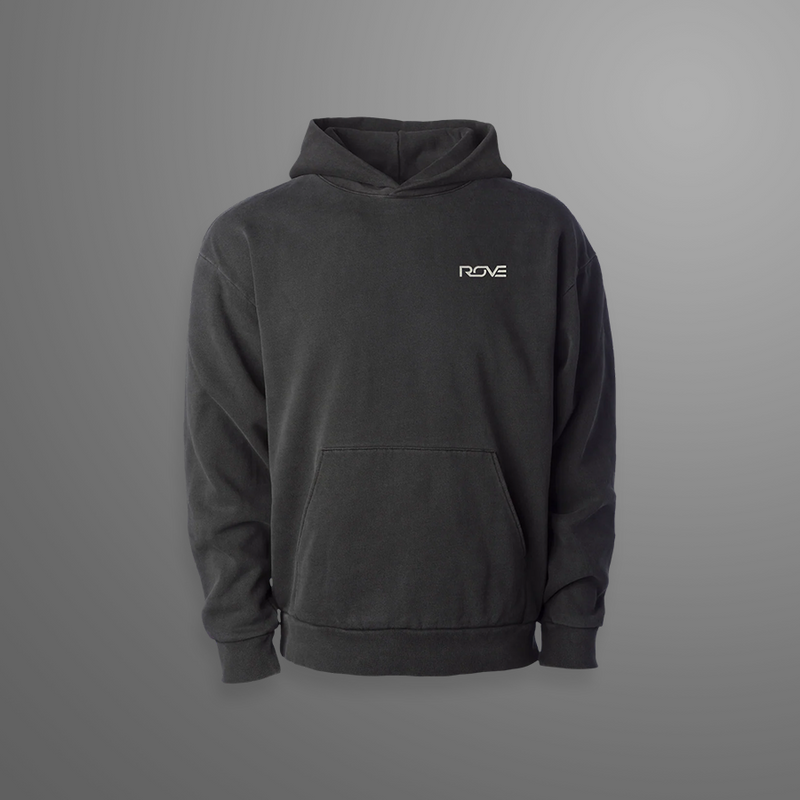 ROVE // 3D CHROME LOGO HOODIE